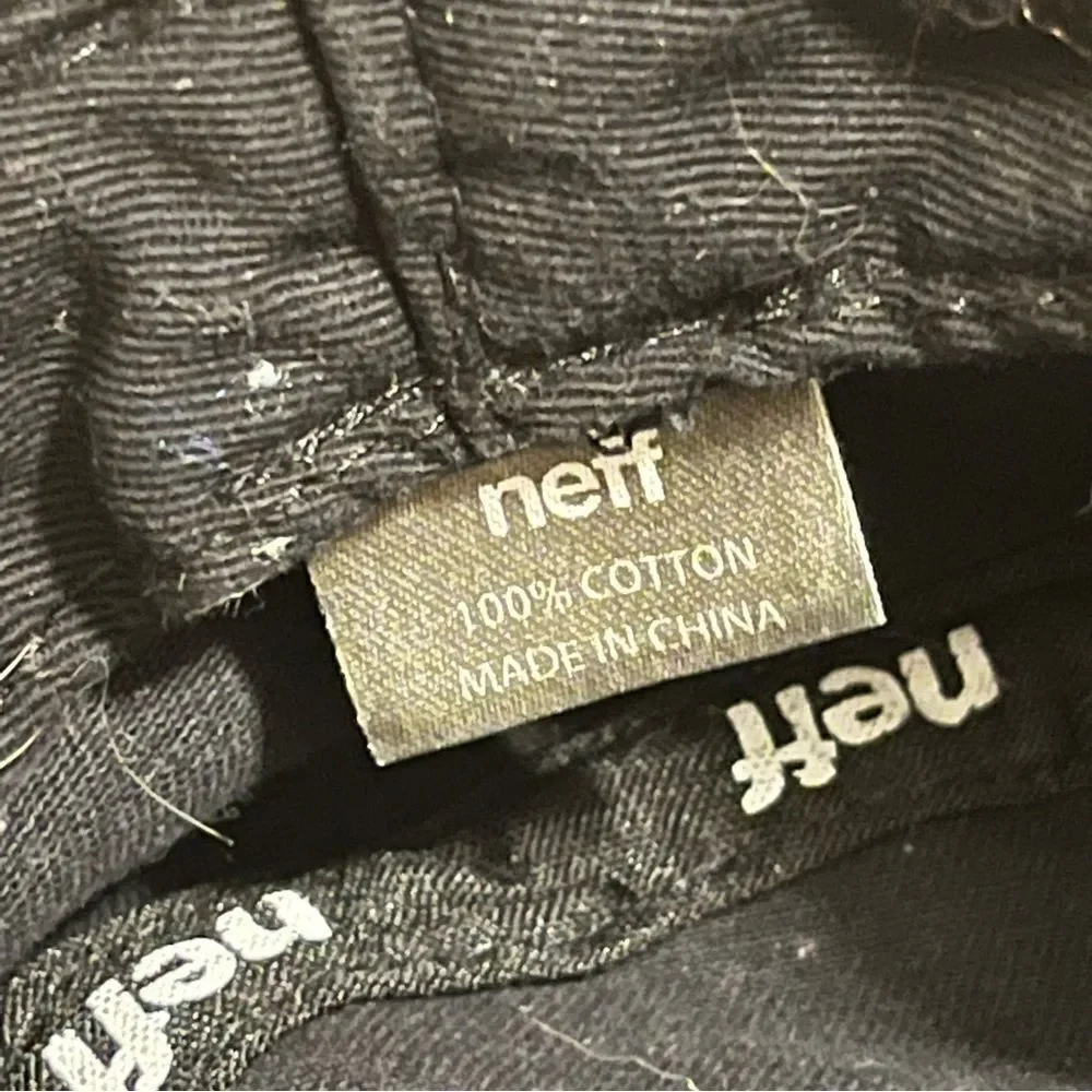 Neff Black Printed Bucket Hat